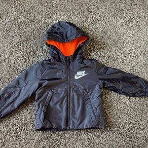 Nike boys 2T black and orange jacket
